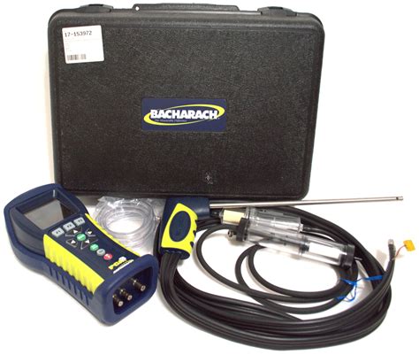 bacharach gas analyzer kit|bacharach combustion analyzer with printer.